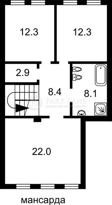 Багатокімнатна квартира за адресою (площа 142 м²) - Atlanta.ua - фото 3