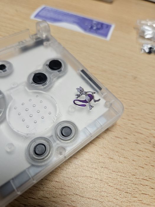 Carcaça Mewtwo GBA SP
