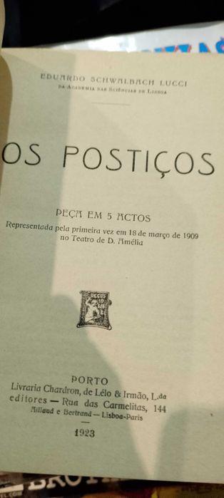Coleção Revivendo, Abel Botelho, F. Palha etc 6 unidades