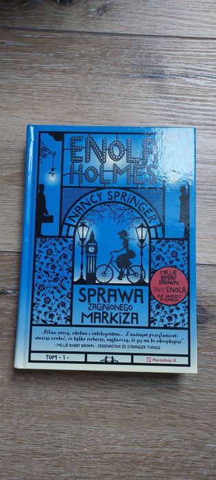 Książka Enola Holmes Sprawa zaginionego Markiza