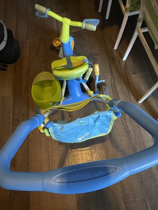 Triciclo imaginarium com side car com bolsa