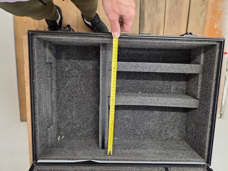 55x38x15+4 flightcase case KUFEREK skrzynia walizka FAKTURA