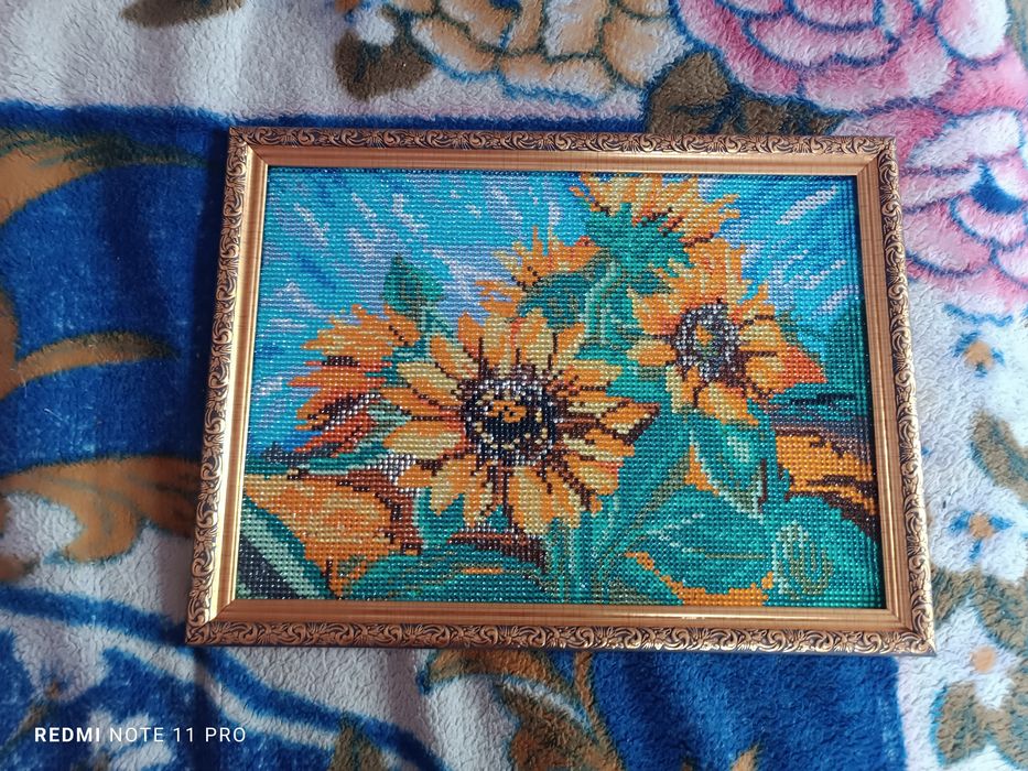 Алмазна картина, вже готова