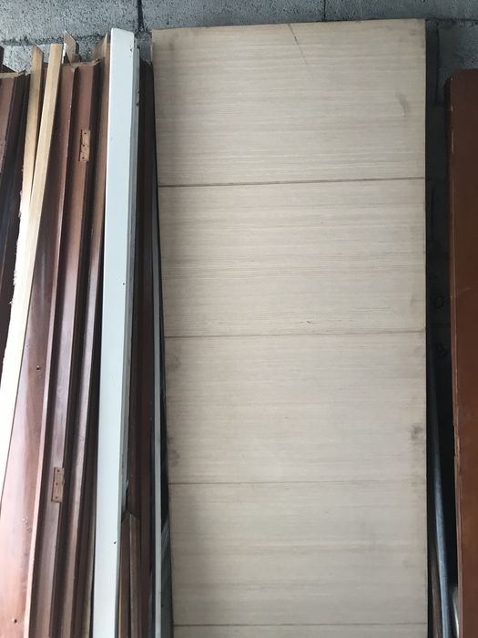 Porta em madeira de carvalho