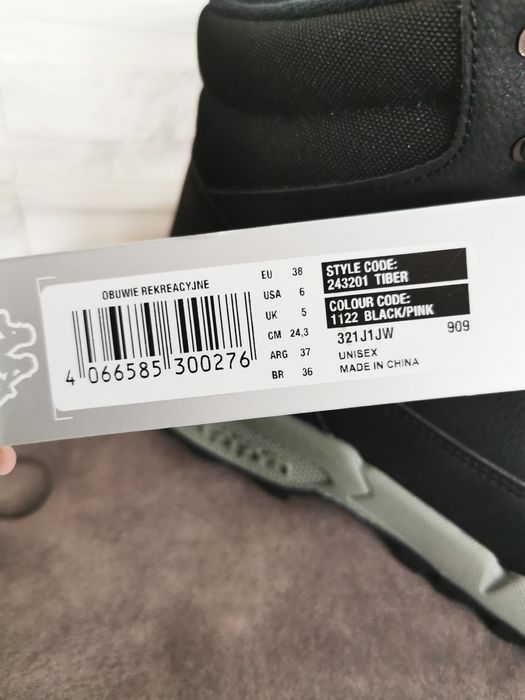 Damskie nowe buty trekkingowe Kappa trapery śniegowce r. 38