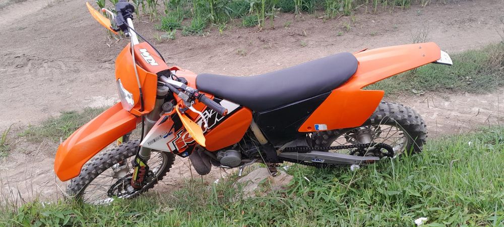 KTM 250 EXC 2t MATRICULA Nacional