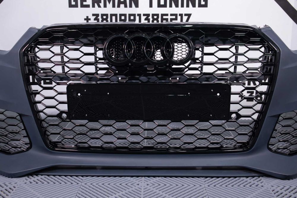 Передній бампер audi a6 c7 дорест стиль RS6 бампер передний ауди а6 с7