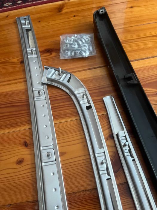 listwy ozdobne zderzaka mercedes w 210