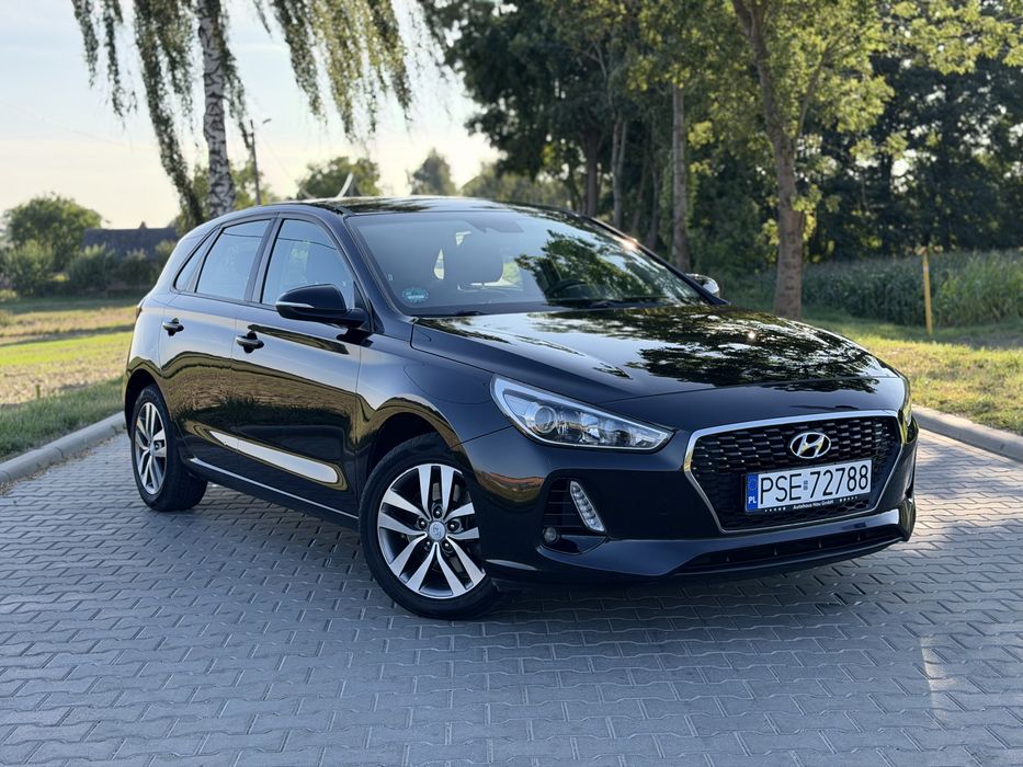 Hyundai i30 • 12.2017r • 90 tys km • 1-właściciel •LED • Kamera •