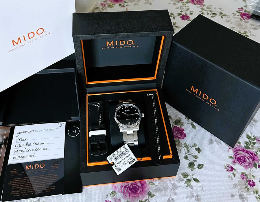 MIDO Multifort Automatic – Full Set – Caliber  ETA 2836-2 – Swiss Made