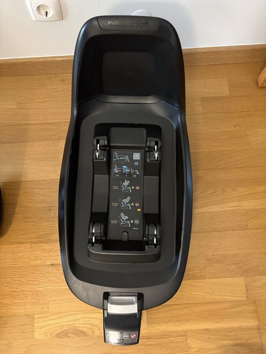 Conjunto ovinho Maxicosy + Cadeira Auto Pearl Smart com isofix