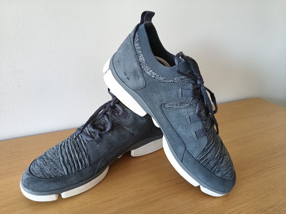 Buty męskie Clarks Trigenic roz. 46 półbuty sneakersy wygodne codzienne