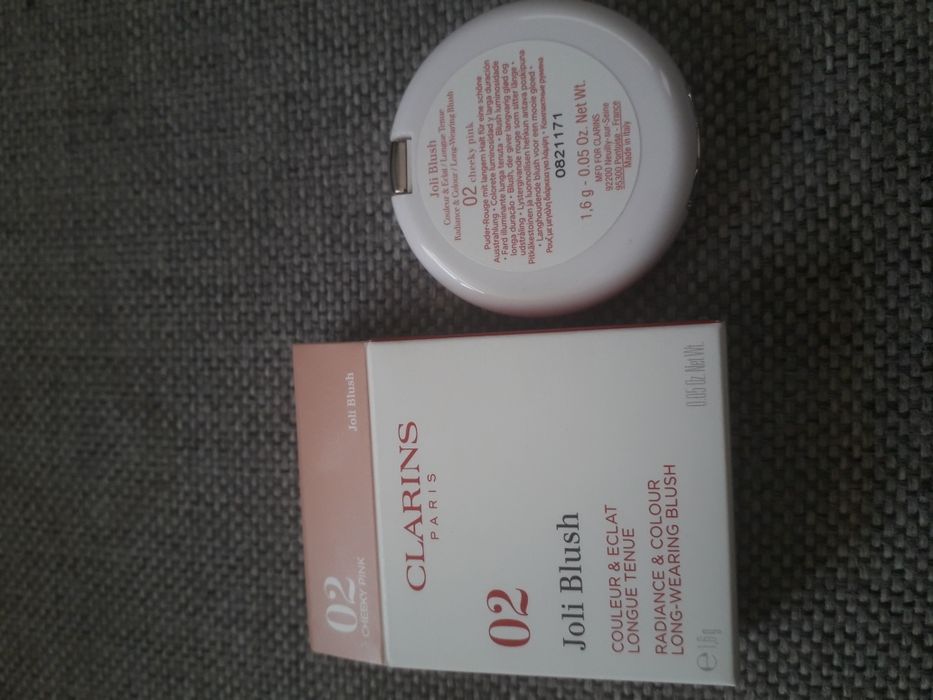 Clarins Róż do policzków kompakt Joli Blush 02 Cheeky Pink 1,6 g