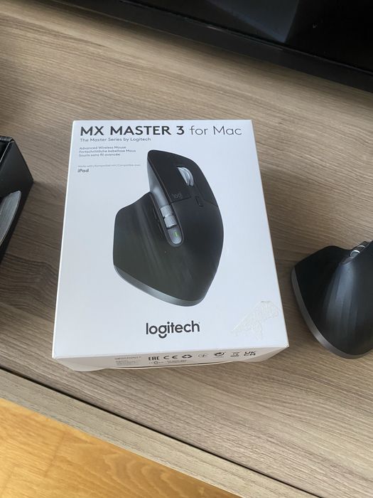 Logitech MX Master 3 for Mac com caixa e cabo original