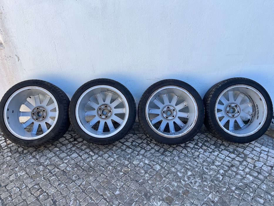 Jantes originais 18” Vw com pneus Michelin novos
