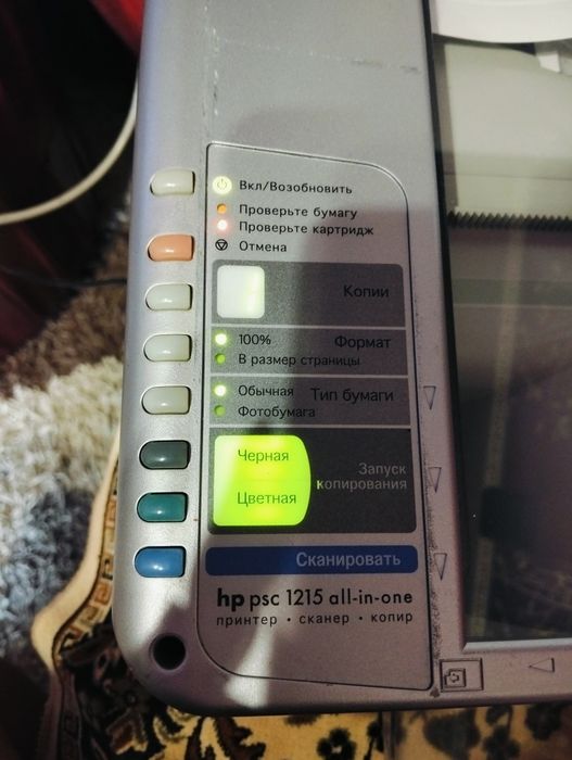 Продам принтер сканер hp psc 1215