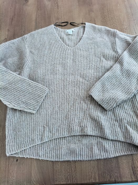 Damsk cieply sweter oversize