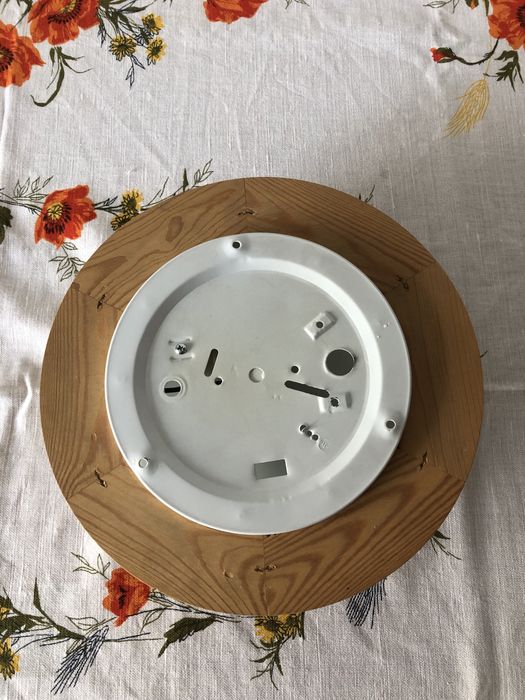 Plafon okrągły lampa plafoniera drewniana
