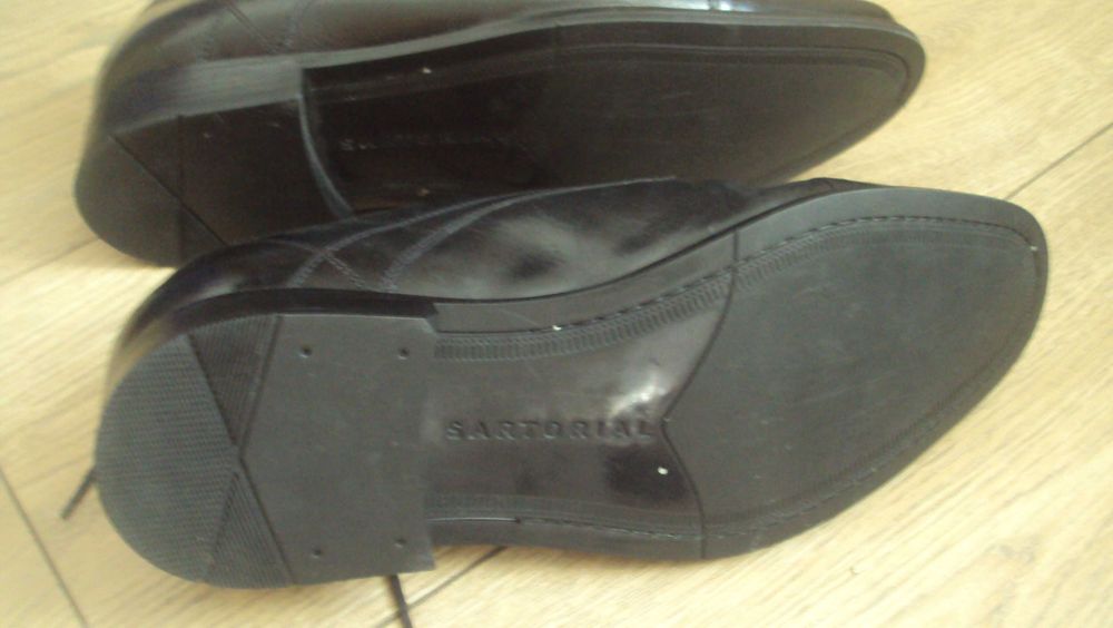 skórzane pantofle oksfordki  MARKS & SPENCER sarttorial   r 42