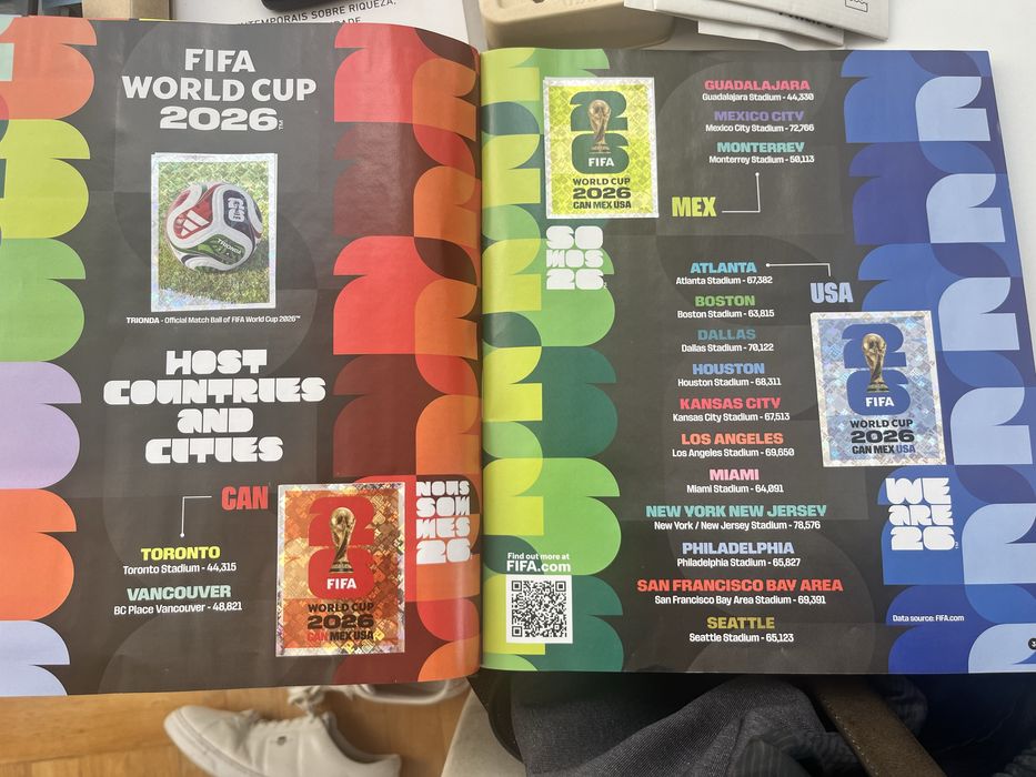 Caderneta Panini Mundial 2026 , Completa