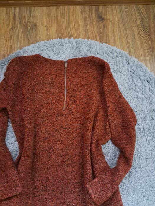 Piękny brązowy sweter ciepły next 40 42