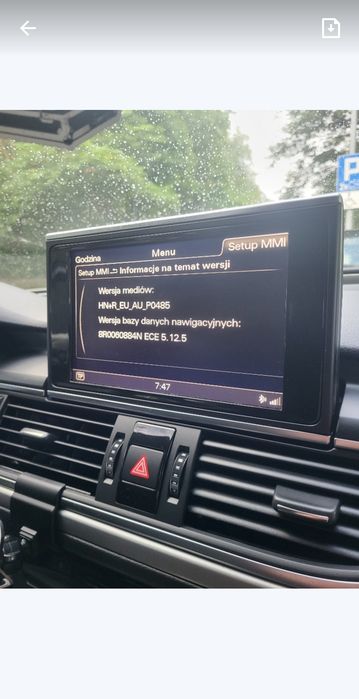Audi MMI 3G High 3G+ Zestaw Aktualizacyjny PL Menu Mapy EU