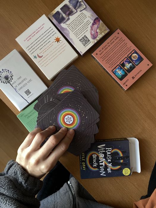 Комплект - Оракульні карти,Таро,передбачення долі і майбутнього