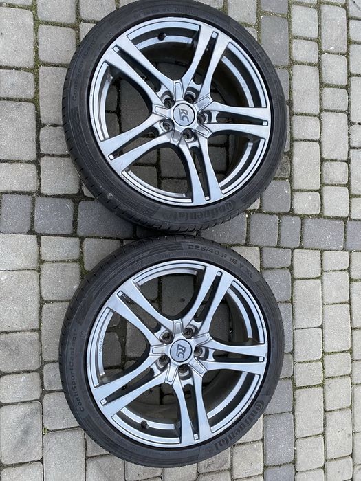 Alufelgi 5x100 18 cali Subaru Impreza Legacy Exiga opony