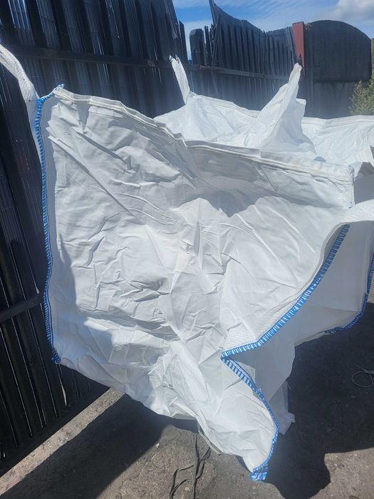 Worki BIG BAG MOCNE KONTENERY 100x100x100 do DREWNA zboża KOSTKI gruzu
