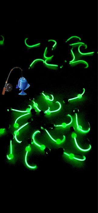 Летняя мормышка  Lumo Green  Світлонакопичувальні флюрисцентні