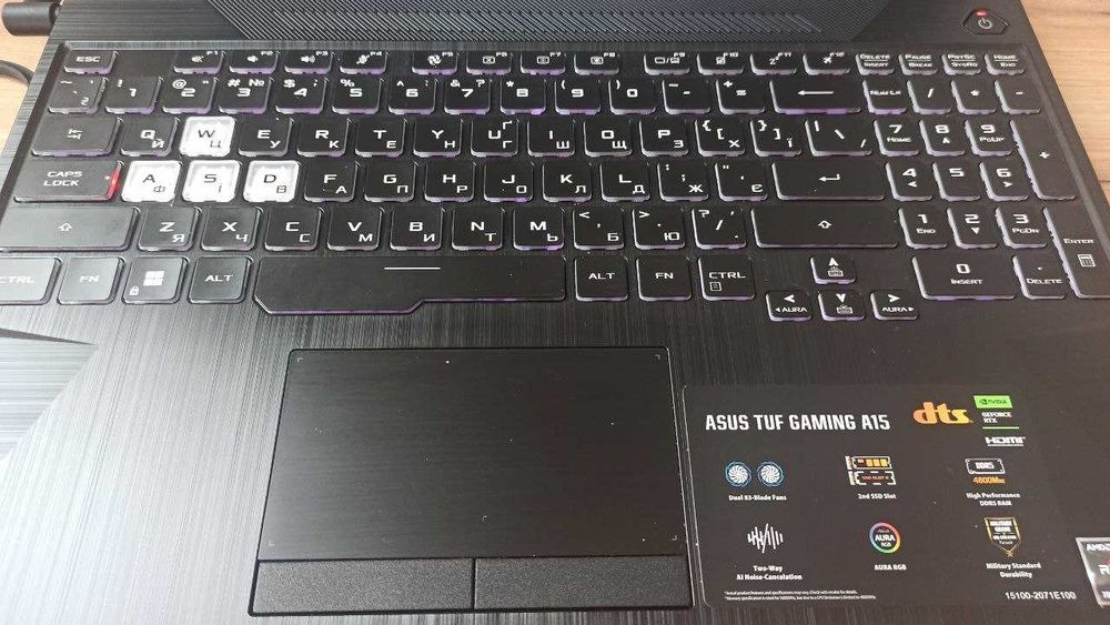 Продається ігровий ноутбук Asus TUF GAMING A15