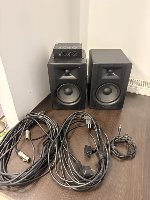 Monitory M-Audio BX5 D3 + Interfejs audio RANE BB22