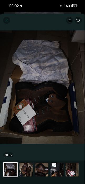 Botas de biqueira de aço Lavoro novas