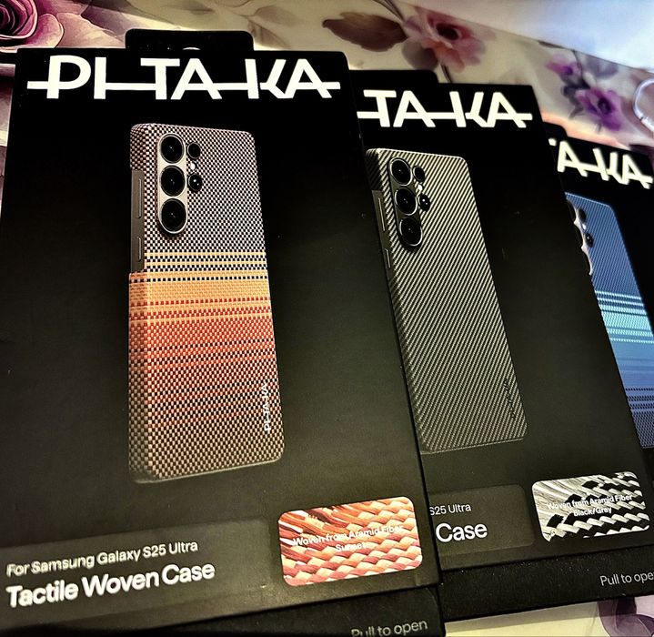 For Samsung Galaxy S25 Ultra Tactile Woven Case Woven-from