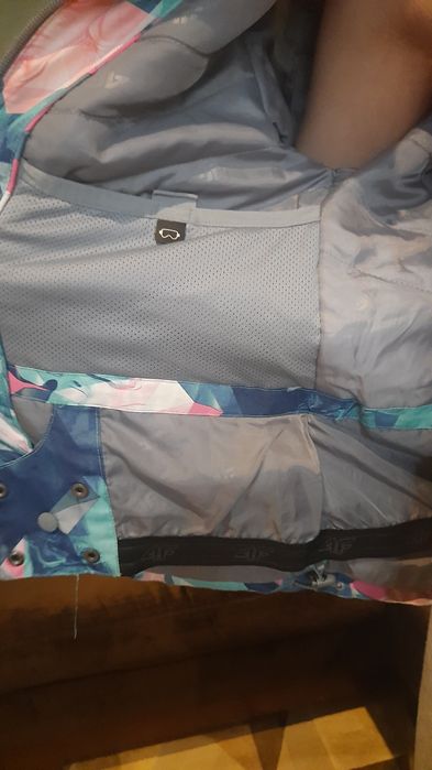 Kurtka narciarska dziecięca 4F Neo Dry Membrana 5000, rozmiar 152