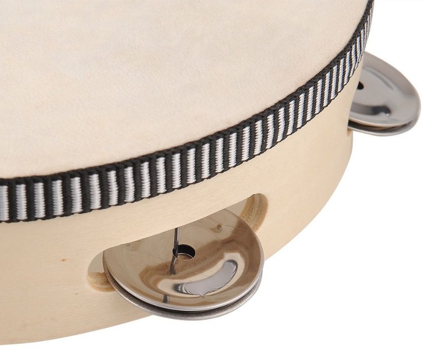 Pandeireta de madeira nova nº8