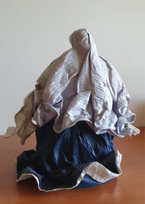 Figuras de José, Maria e menino Jesus