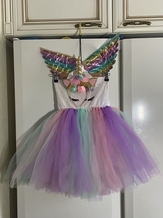 Новогоднее платье Единорожка новое