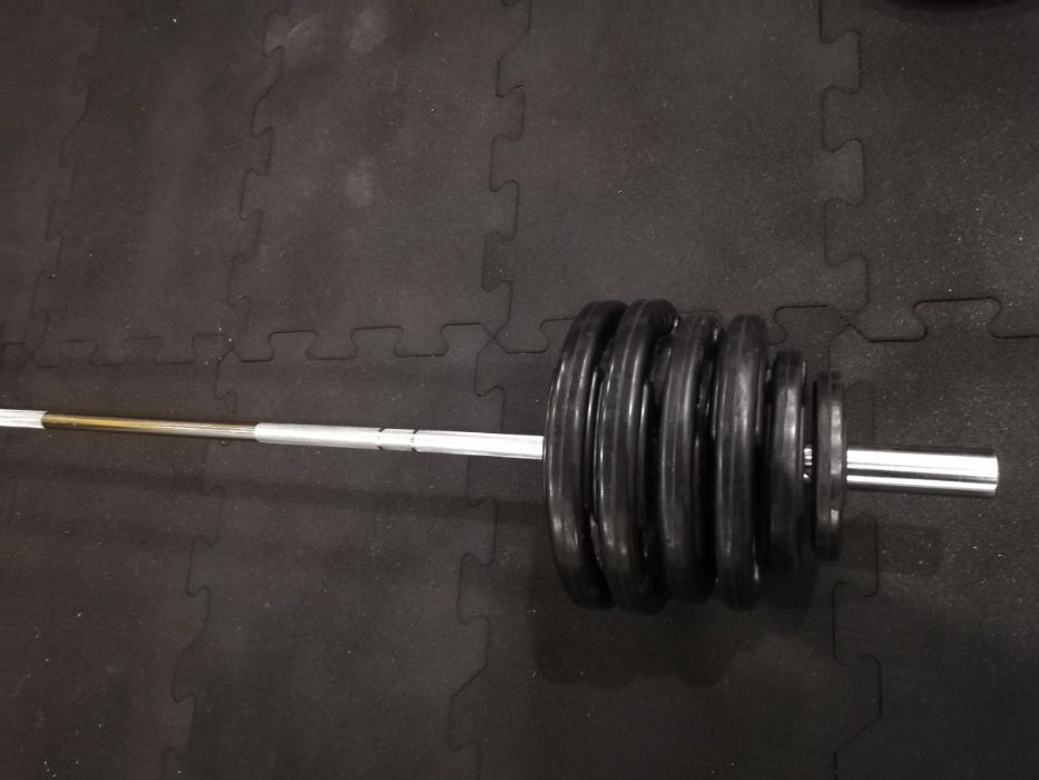 Zestaw obciążenia olimpijskiego 100 kg Nowe