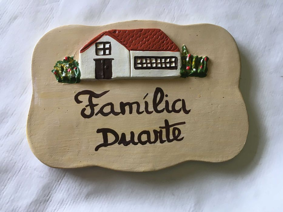 Vários artesanato decoração barro/5€ cada