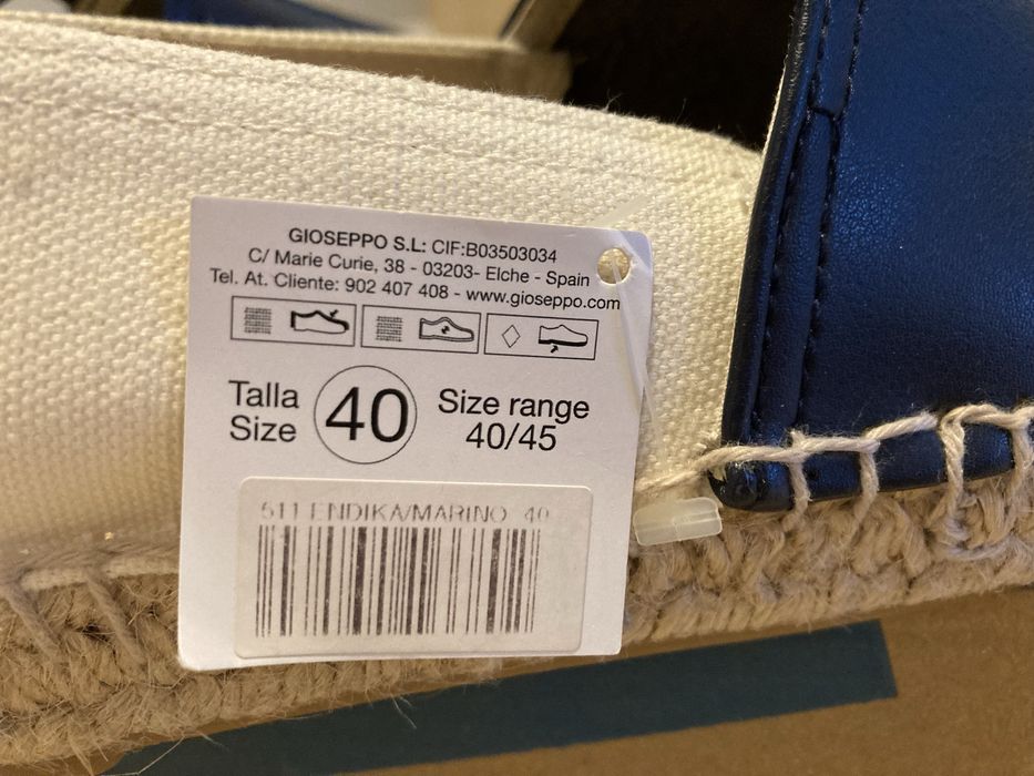 Buty Espadryle Gioseppo