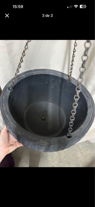 Vaso de pendurar Leroy Merlin