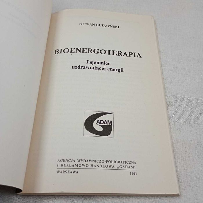 Bioenergoterapia. Stefan Budzyński