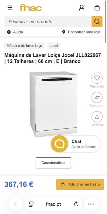 Máquina de lavar loiça Jocel