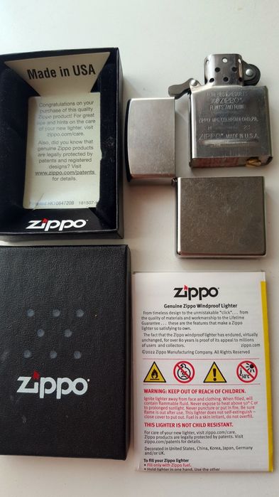 Запальничка Zippo 207 CLASSIC street chrome Original USA product