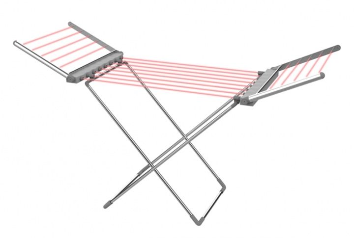 Сушка для білизни електрична Clothet Dry з обігрівом бічних крил