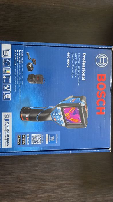 Kamera termowizyjna termokamera Bosch GTC 600 C nowa zestaw z etui