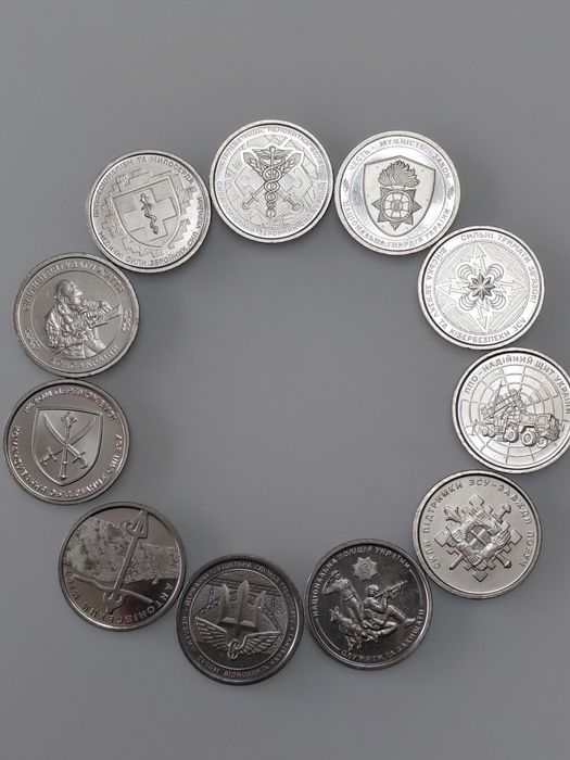 Продам монети 10 грн . Крим, Донецька область, Луганська область.