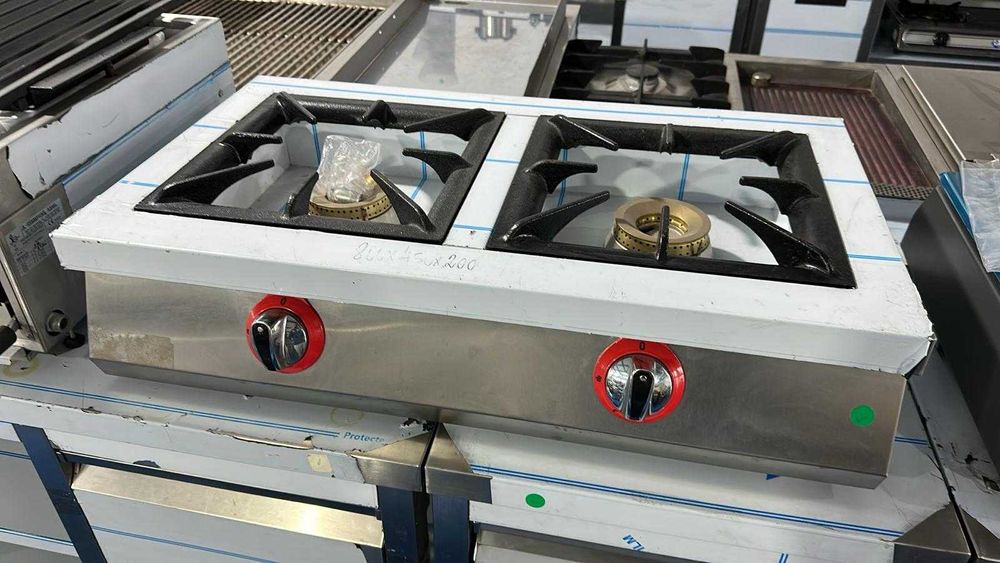 Fogão a gás de bancada 2 queimadores