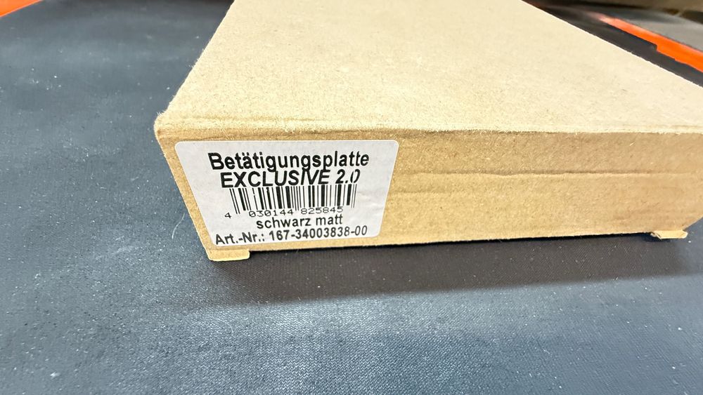 NOWY! Przycisk do WC Jomo Werit Exclusive 2.0 CZARNY MAT +GRATIS